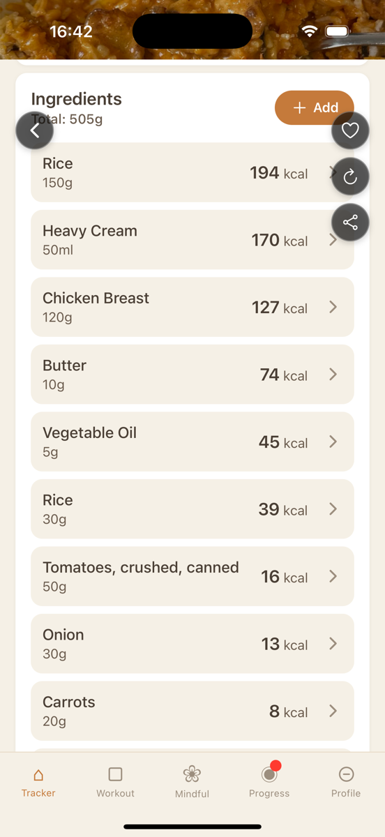 Nutribeat ingredients breakdown
